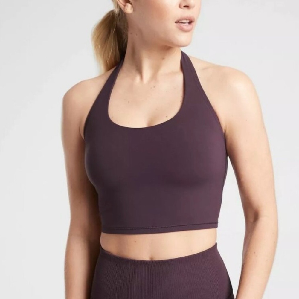 Plum Halter Neck Top - for D-DD